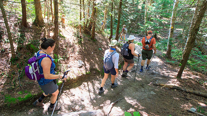 Choose Your Pace: Hiking and Walking Classics in Québec & Vermont
