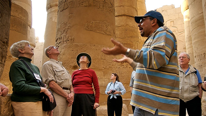 Cruising the Nile River in Egypt