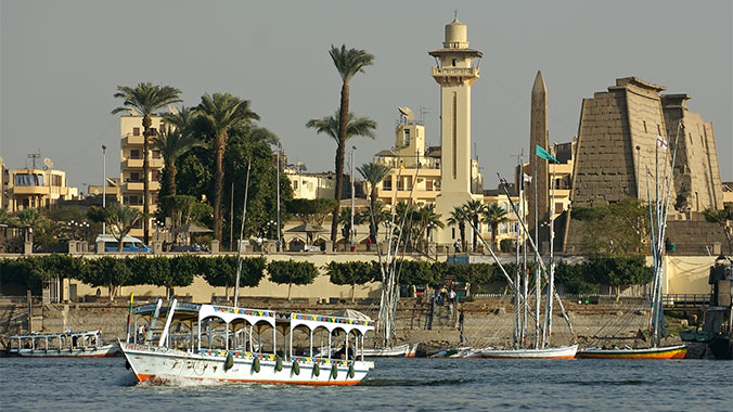 Cruising the Nile River in Egypt