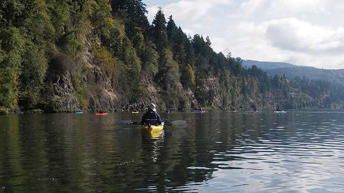 Kayaking the Lower Columbia River: Exploration and Discovery